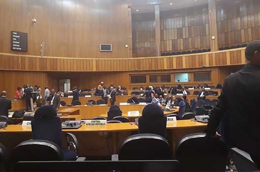 Workshop on continental transport policy at the African Union in Addis Ababa
